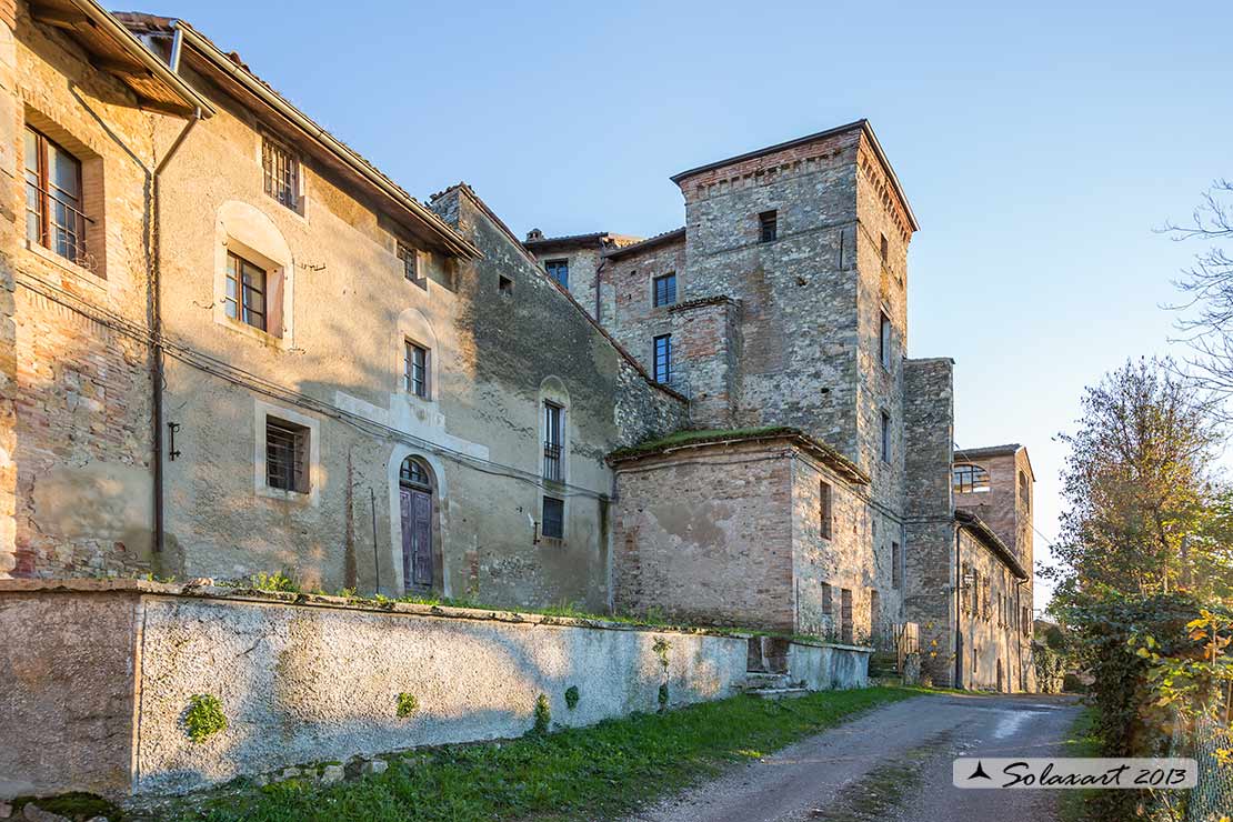 Il Castello di Scipione : Il borgo fortificato