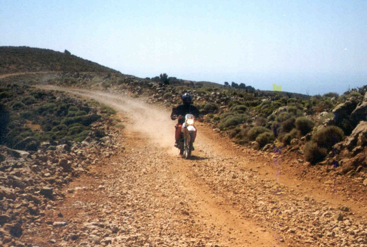 Creta - monti Lefki - autostrada