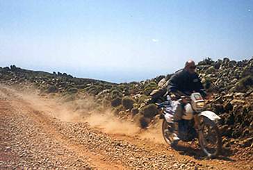 Creta in moto - Le autostrade dei monti 