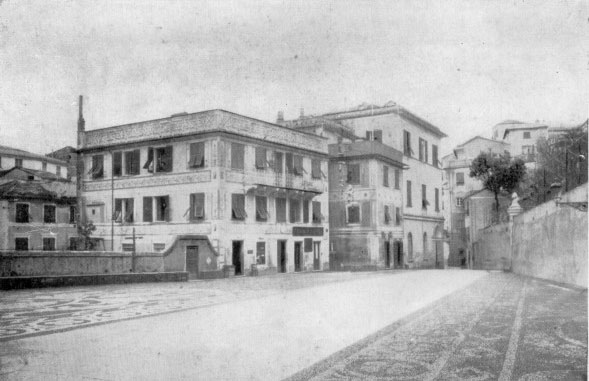Zoagli 1945 -  prima della distruzione
