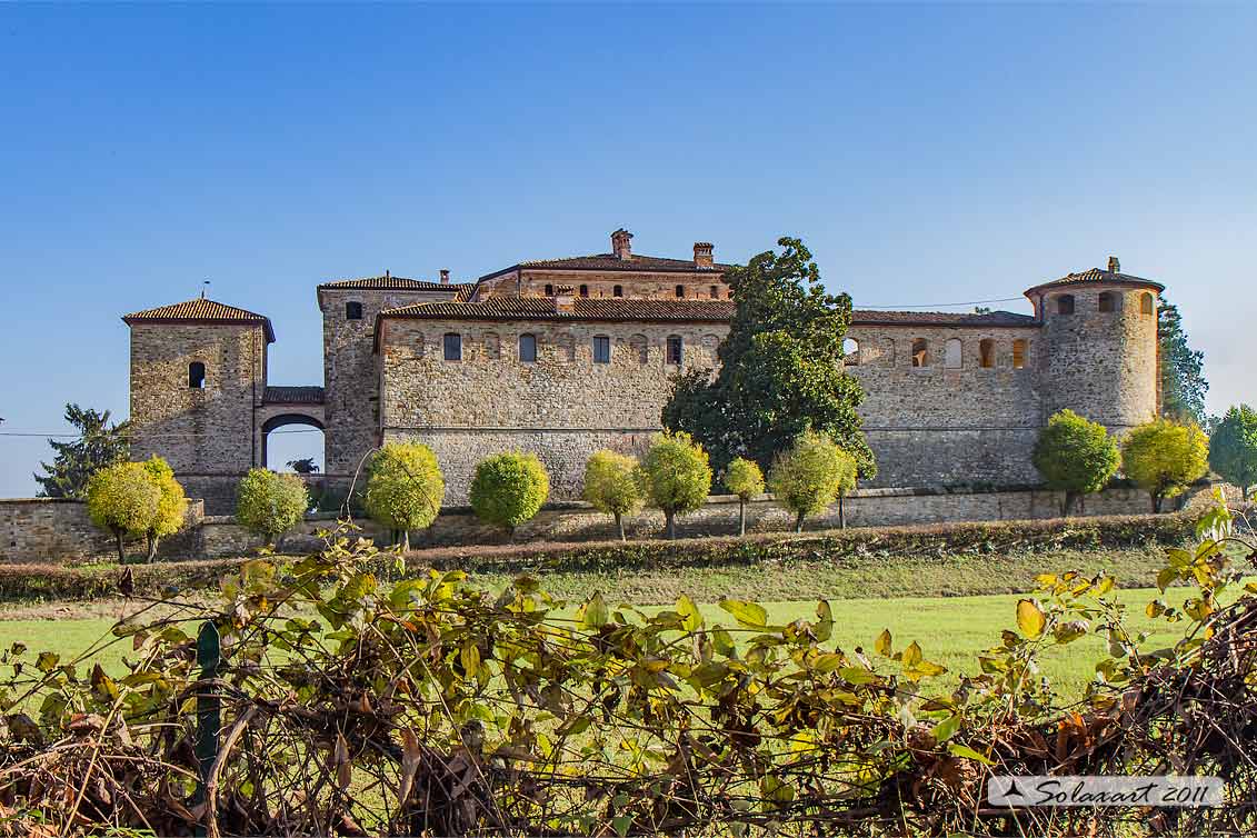 Agazzano Castello e Rocca Conte Anguissola Scotti g. Piacenza spedita f 