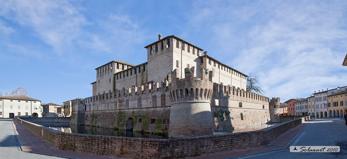 La rocca Sanvitale, nota anche come castello di Fontanellato