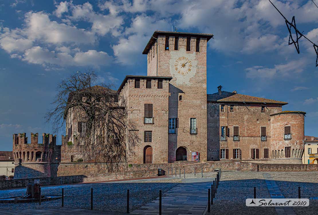 Fontanellato - ingresso della rocca Sanvitale