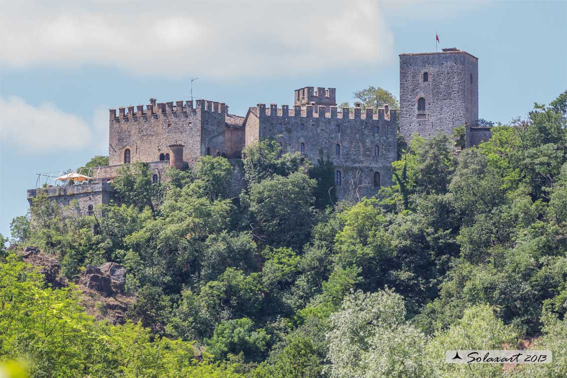 Castello di Gropparello   / detto anche rocca di Cagnano