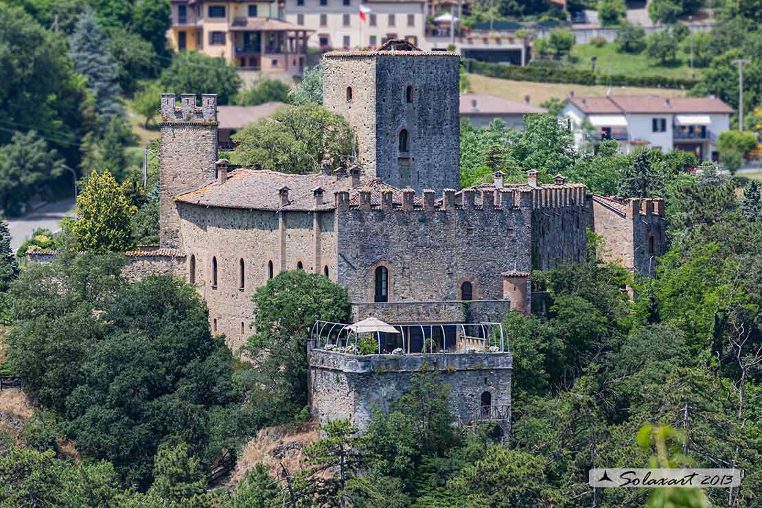 castello di Gropparello Val Vezzeno. secolo VIII