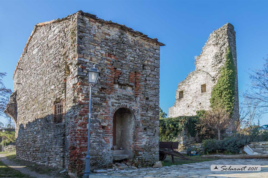 Rovine del castello di Montecanino
