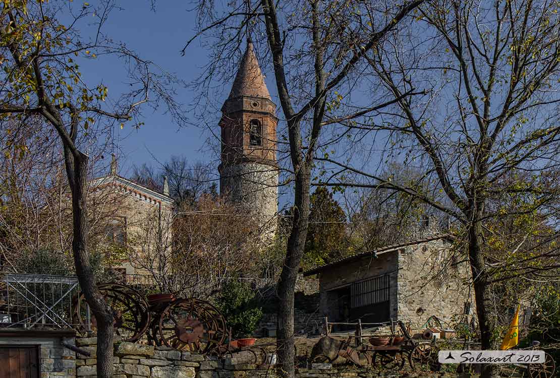 Rovine del castello di Montecanino