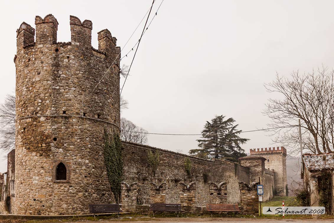 castello di Riva sotto la neve