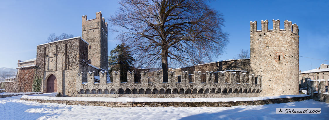 castello di Riva  sotto la neve - lato Est