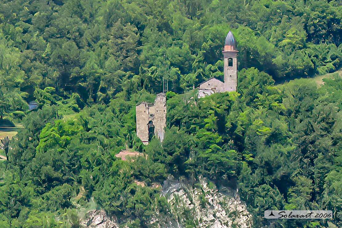 Rocca di Caverzago (Val Trebbia) - castelli del  Ducato Parma e Piacenza 