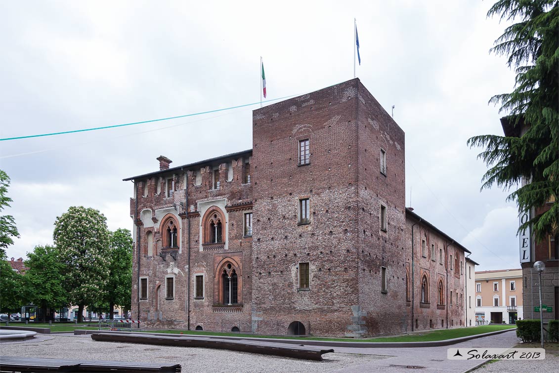 Castello Visconteo di Abbiategrasso - L'angolo Nor/Ovest