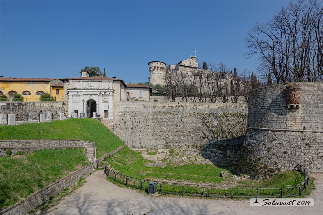 Il Castello di Brescia o Rocca del Cidneo
