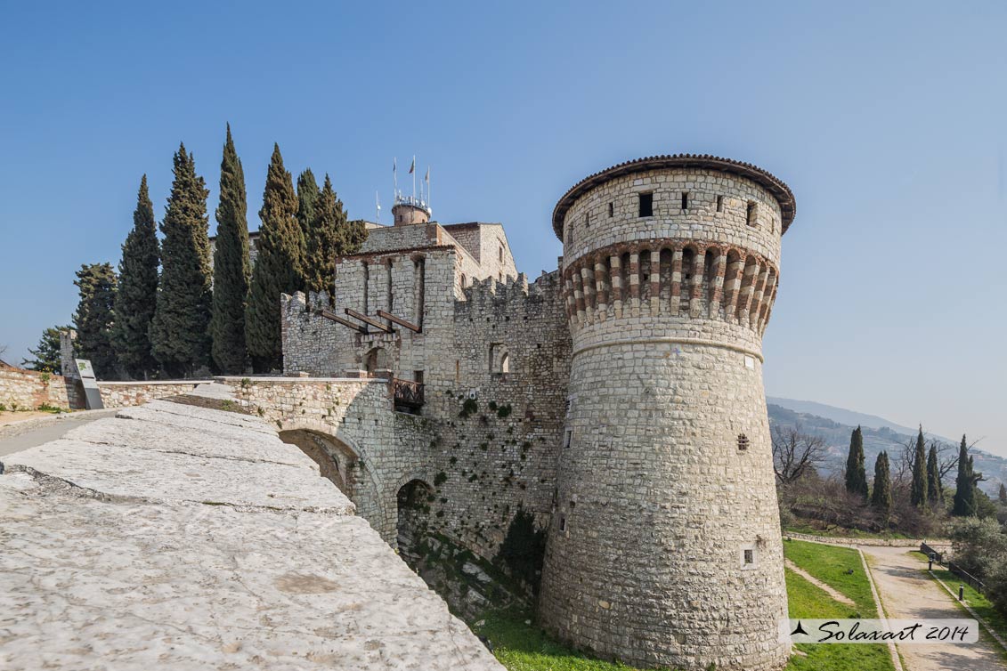 Il Castello di Brescia o Rocca del Cidneo