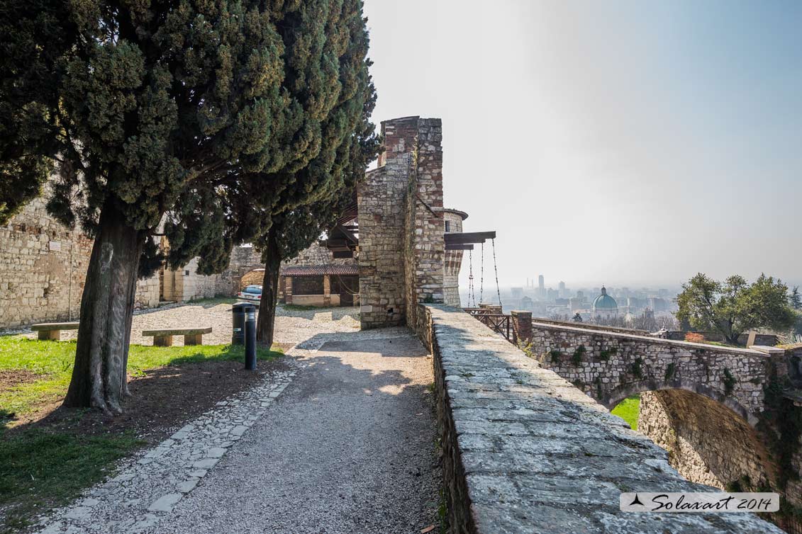 Il Castello di Brescia o Rocca del Cidneo