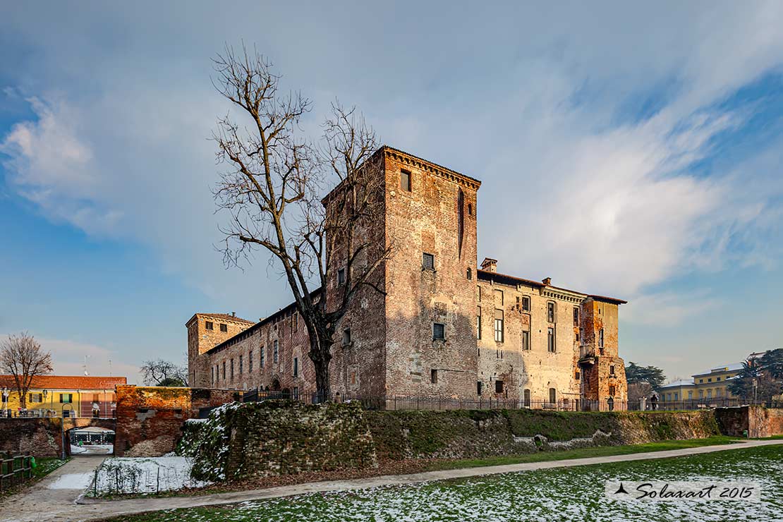 Melegnano - Il fosso inondabile ed il Rivellino d'entrata
