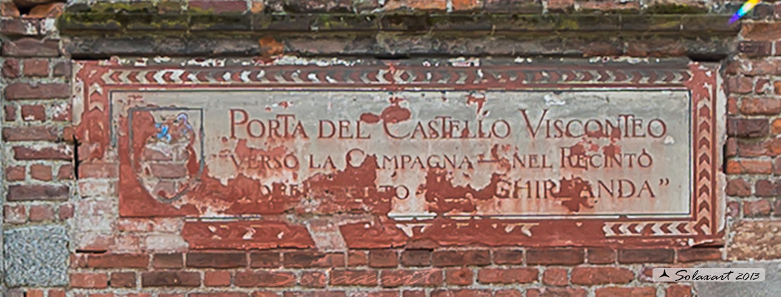 Residuo della fortificazione esterna del castello Sforzesco di Milano 