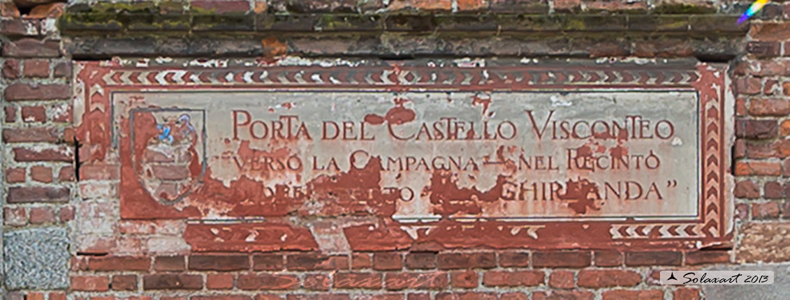 Residuo della fortificazione esterna del castello Sforzesco di Milano