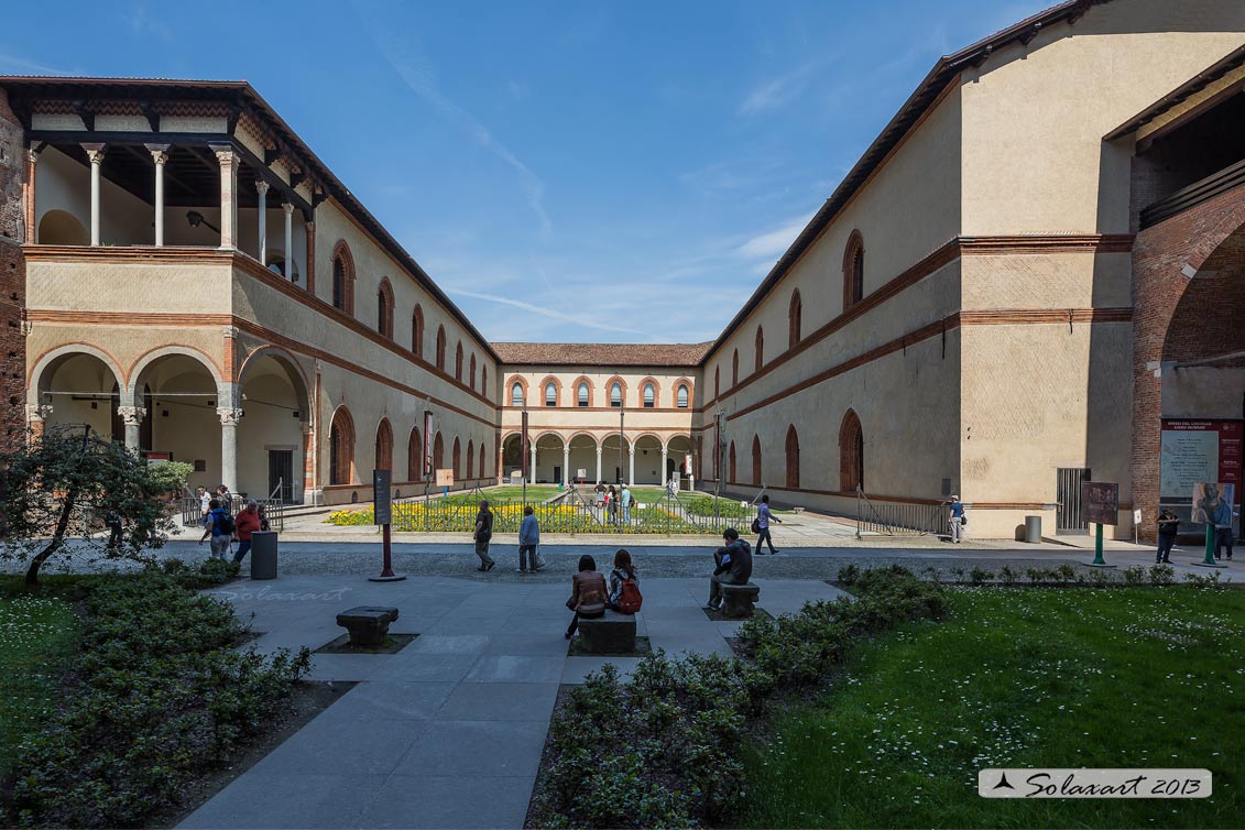 La corte Ducale e Loggia di Galeazzo Maria