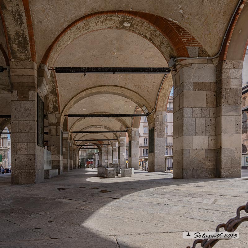 Palazzo della Ragione; Portico lato Nord