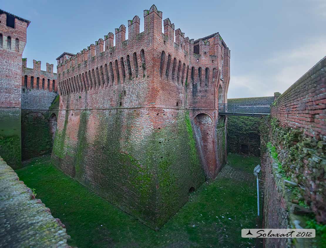 La rocca di Soncino - Il fossato