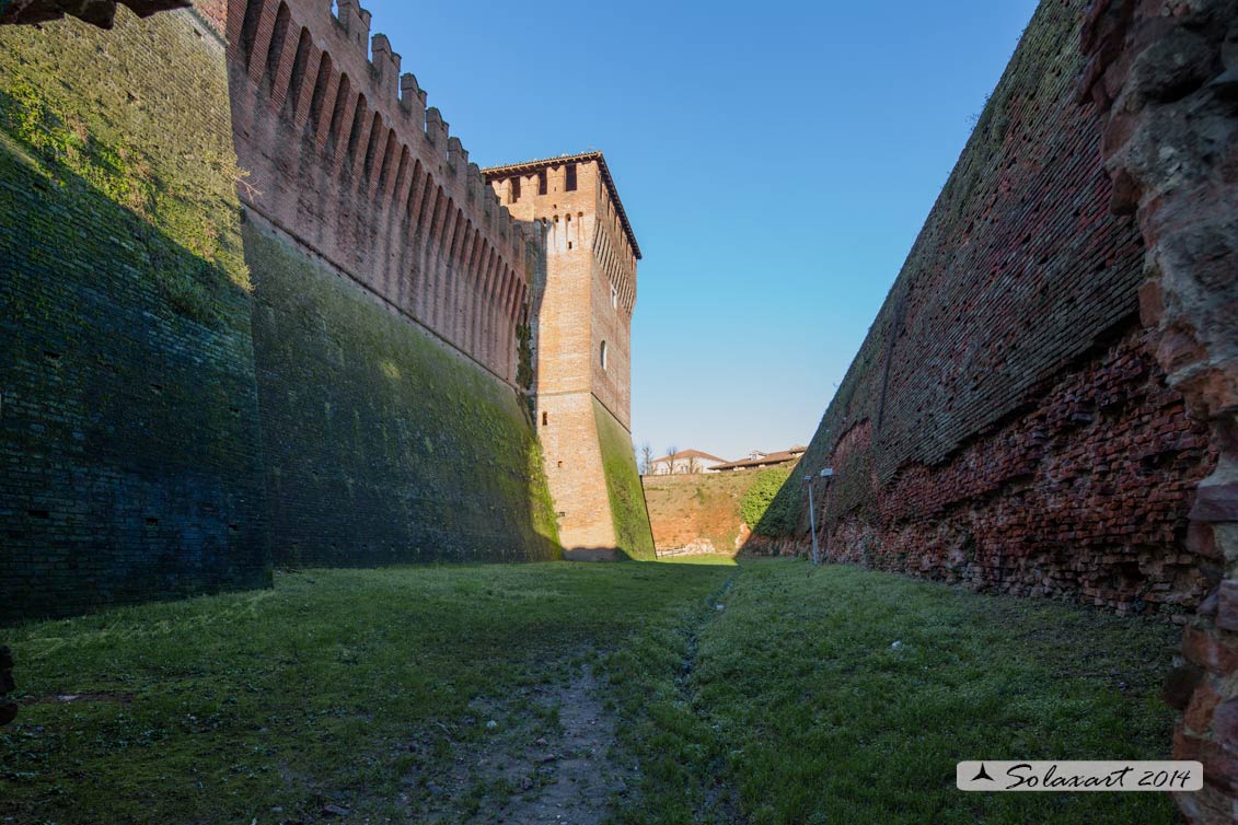 La rocca di Soncino - Il fossato