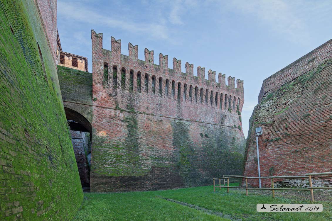 La rocca di Soncino - Il fossato