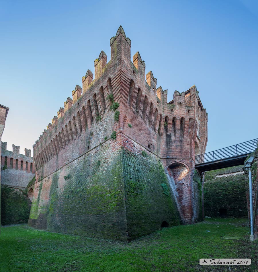 La rocca di Soncino - Il fossato