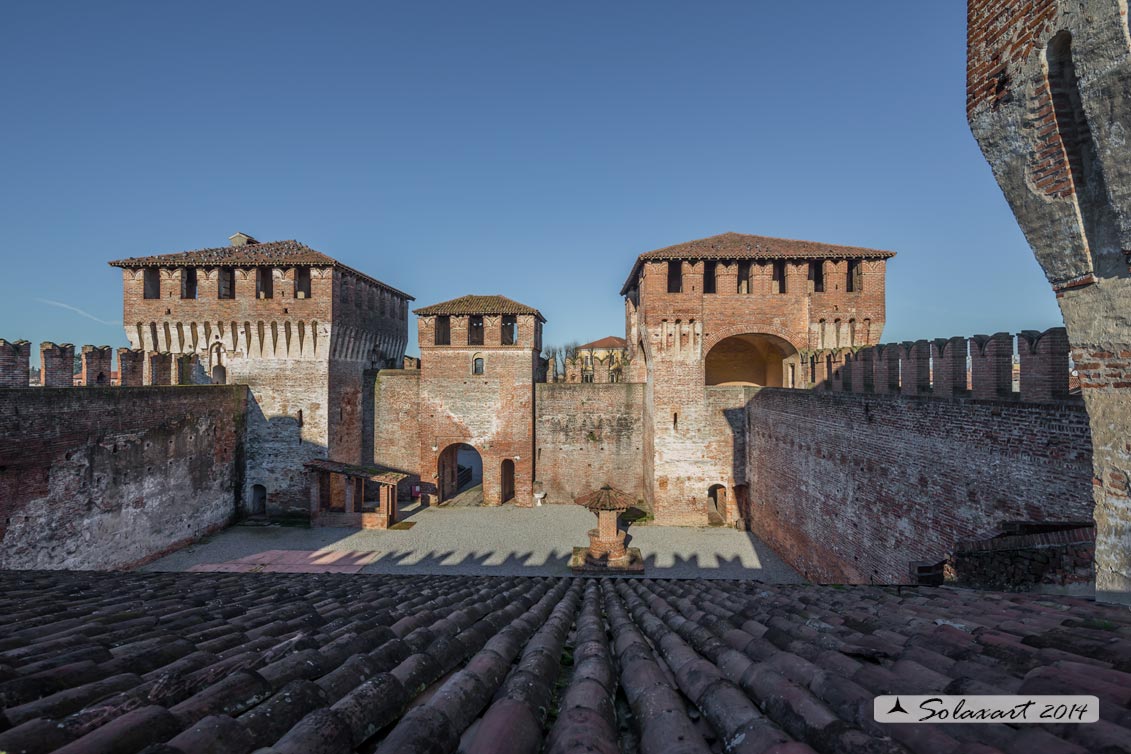 Soncino: L'interno della Rocca, gli spalti