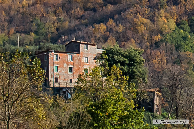 Strada da Chiavari al Passo del Bocco - Casolari