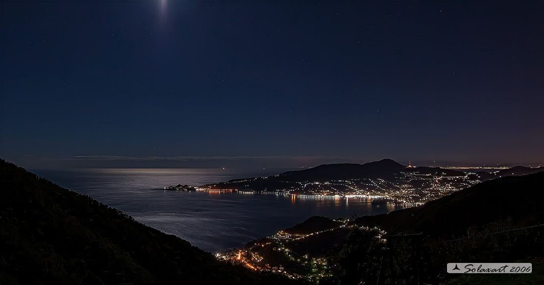 Portofino al chiaro di luna