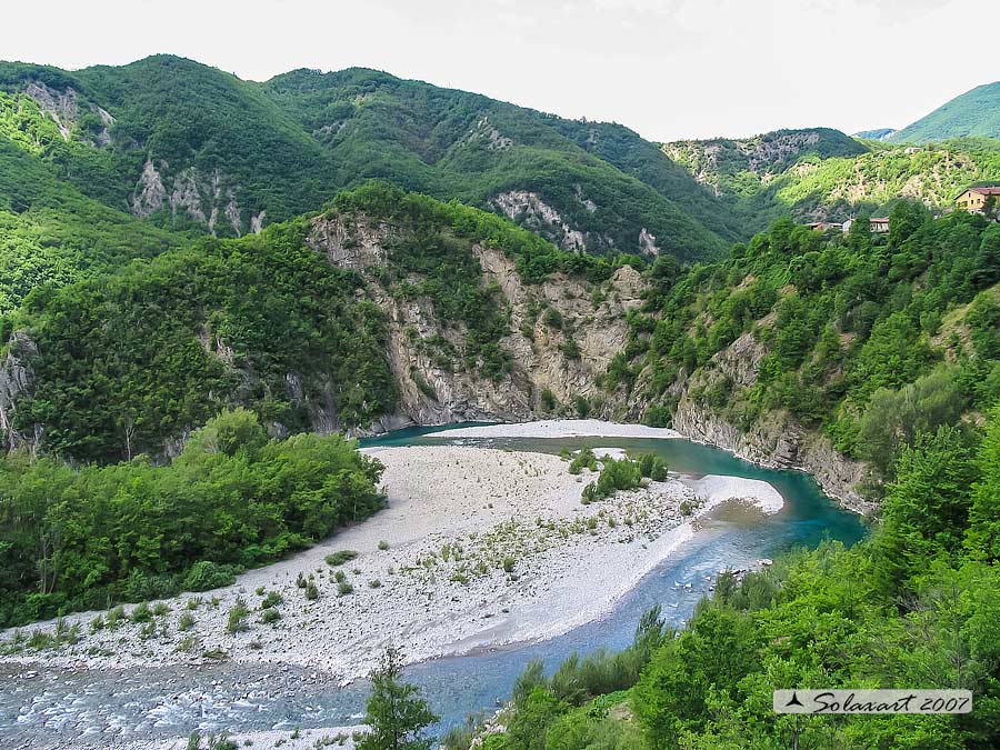 Val Trebbia - Panoramiin primavera