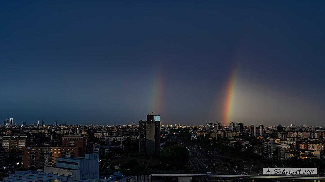 Temporale a Milano 