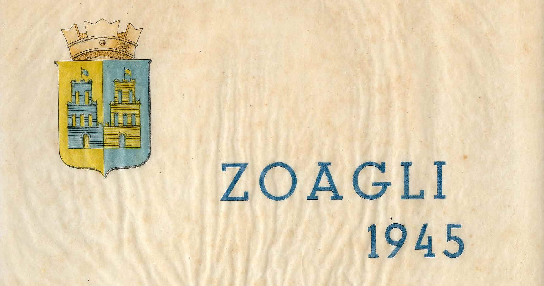 Zoagli 1945 -  macerie di un paese
