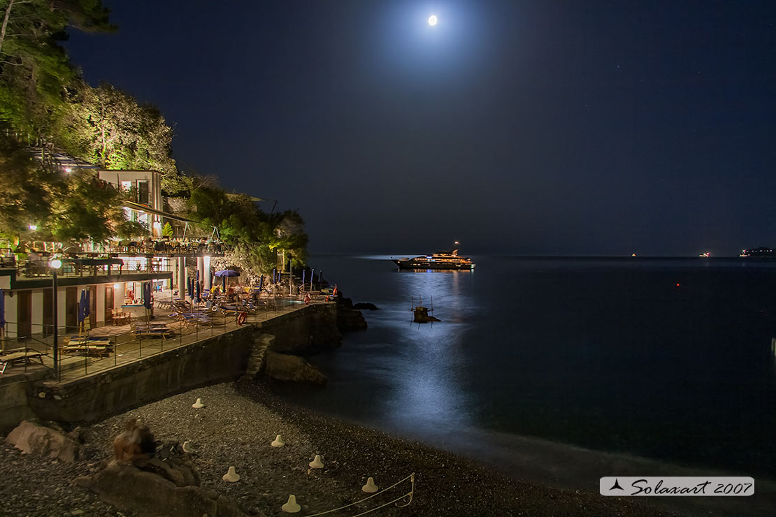 Zoagli - Marina di Bardi al chiaro di luna