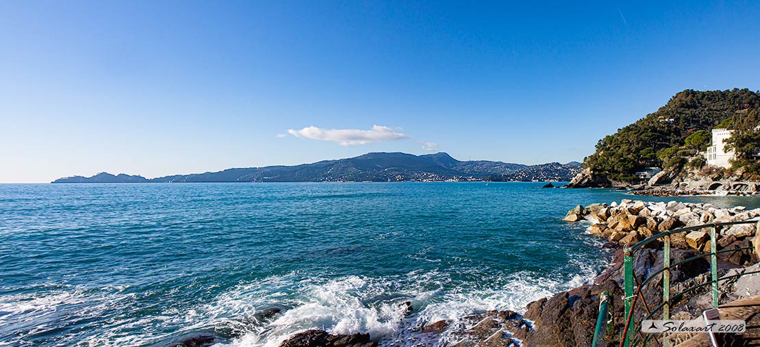 Zoagli, vista sul Golfo