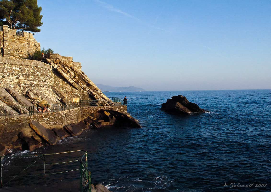 Zoagli, Passeggiata - schêuggio do ferrâ
